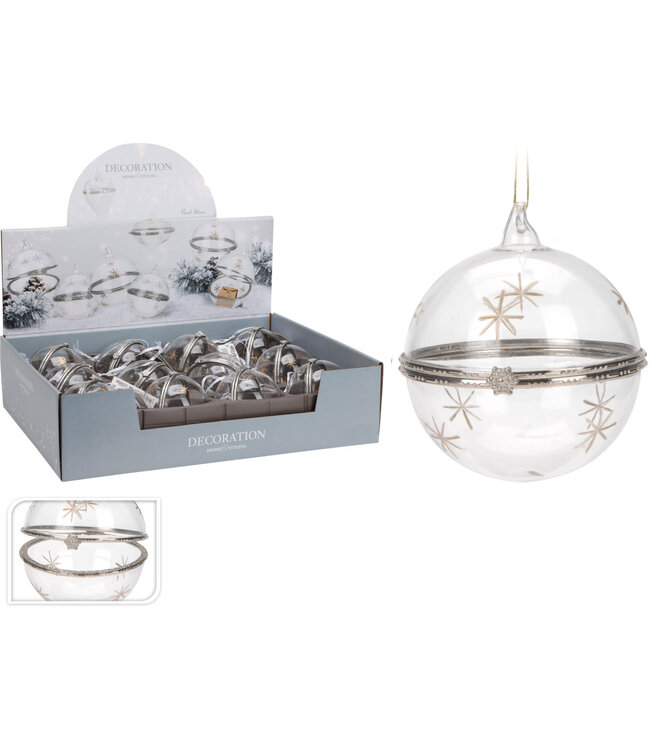 Christmas Ball With Opening - Sold Individually