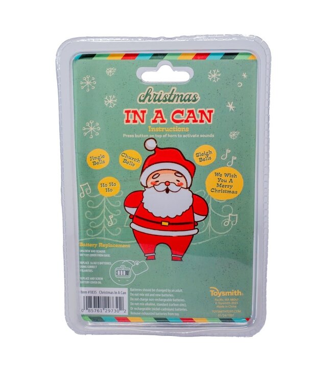 Christmas in A Can
