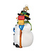 OLD WORLD CHRISTMAS Snowman With Cardinal Ornament