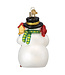 OLD WORLD CHRISTMAS Snowman With Cardinal Ornament