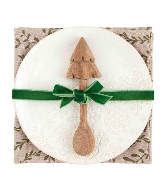 White Christmas Appetizer Sets