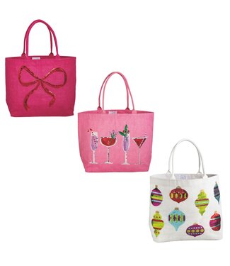 Holiday Sparkle Totes