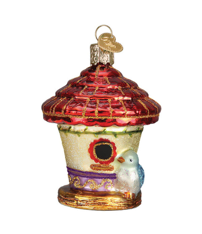 OLD WORLD CHRISTMAS Charming Birdhouse