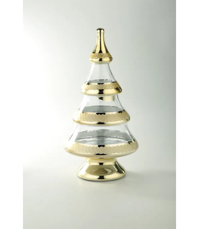 16" - Glass Christmas Tree