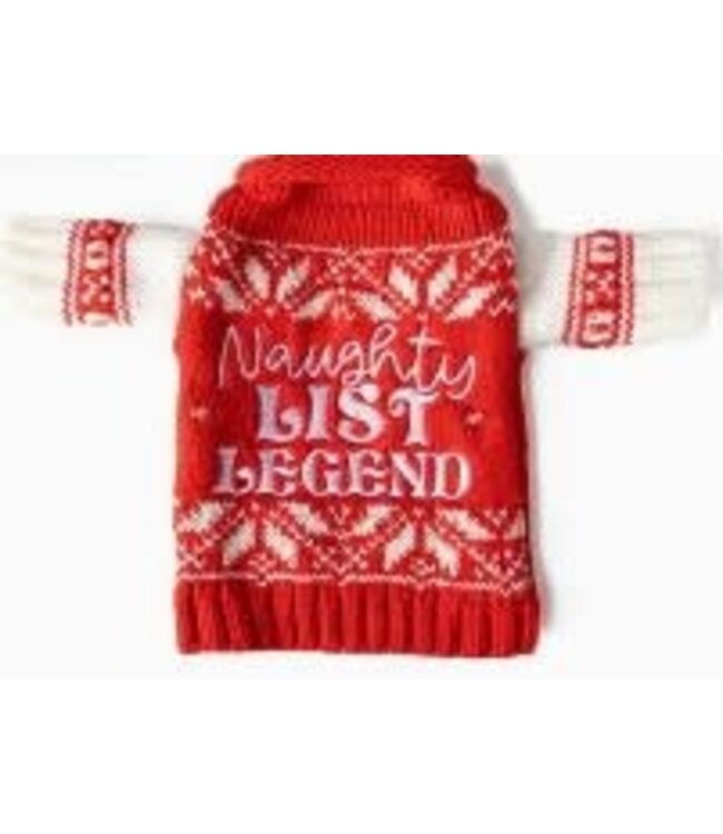 Uncle Bob’s Light-Up Wine & Bottle Sweater