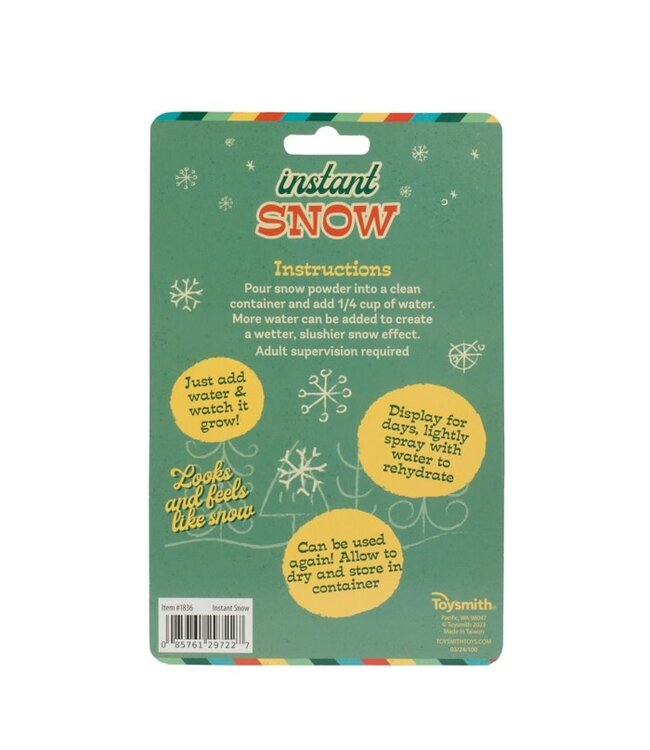 Instant Snow