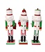 15" Jolly Red & Green Nutcracker