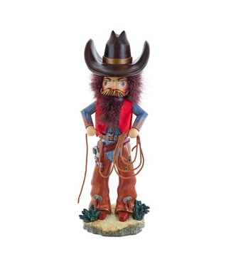 18" Hollywood Cowboy With Lasso Nutcracker