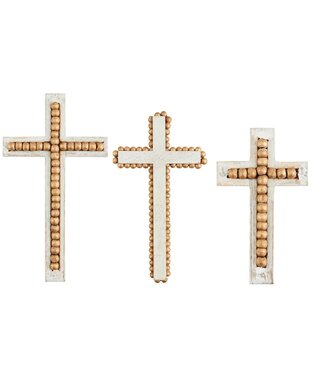 Gold Bead Cross