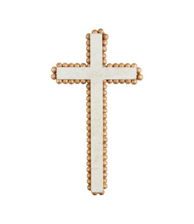 Gold Bead Cross