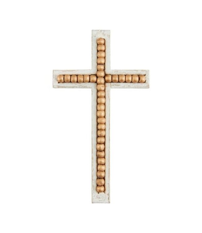 Gold Bead Cross