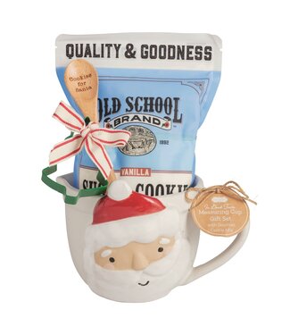 Santa Measuring Cup & Cookie Mix Gift Set