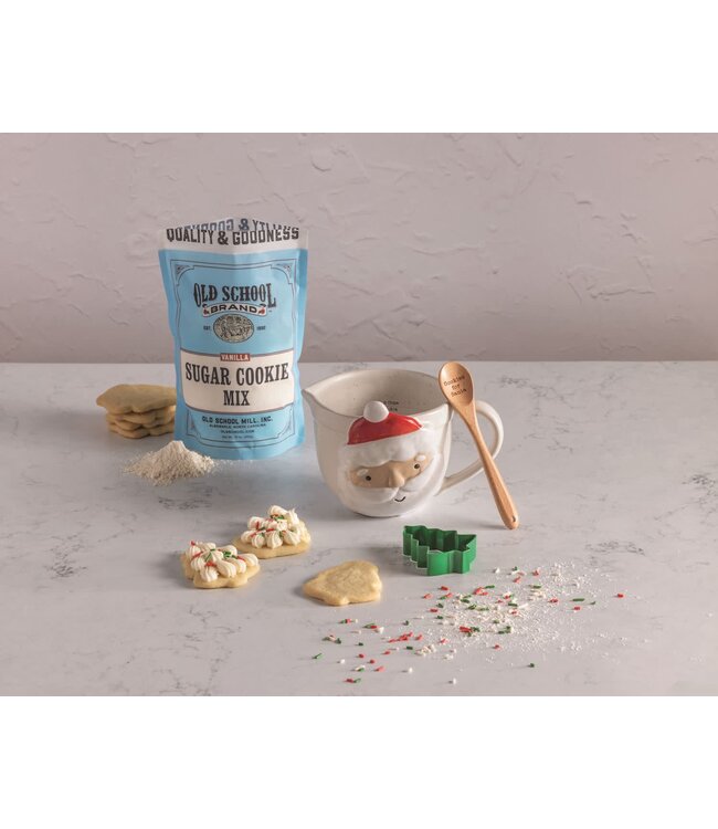 Santa Measuring Cup & Cookie Mix Gift Set