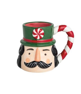 Nutcracker Candy Handle Mugs