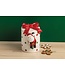 Bow Santa Cookie Jar