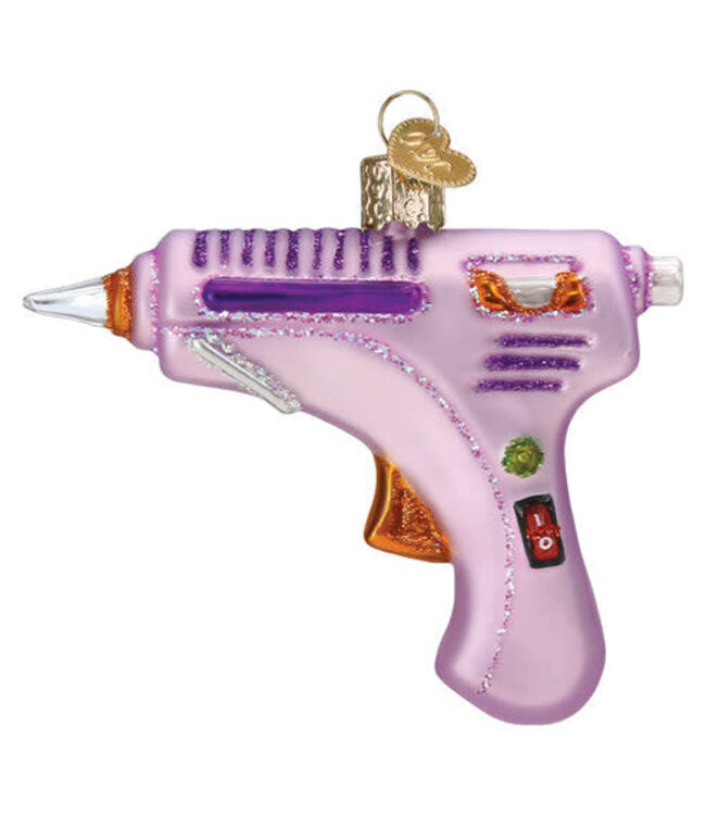OLD WORLD CHRISTMAS Hot Glue Gun Ornament