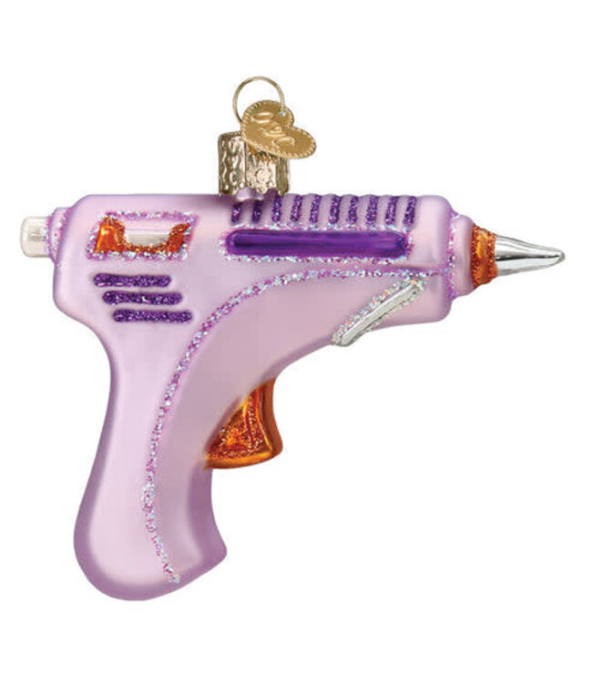 OLD WORLD CHRISTMAS Hot Glue Gun Ornament