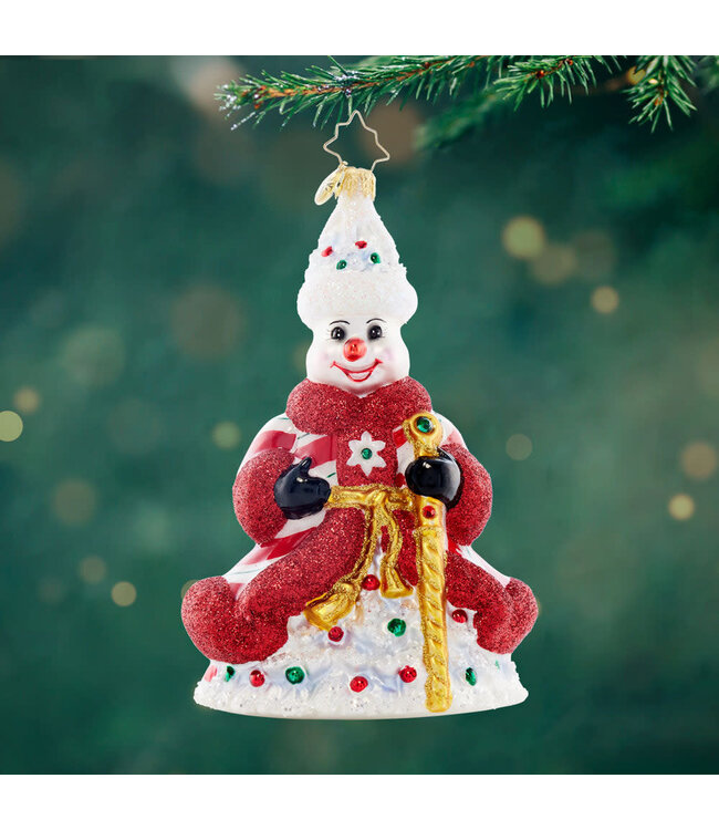CHRISTOPHER RADKO Peppermint Sparkle Snowman