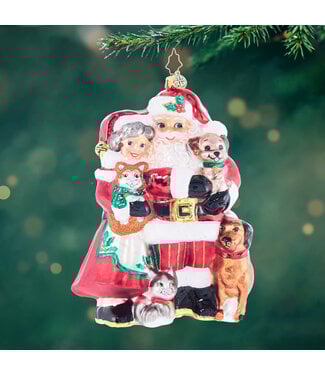 CHRISTOPHER RADKO Holiday Paws with Mr. & Mrs. Claus CHRISTOPHER RADKO Holiday Paws with Mr. & Mrs. Claus