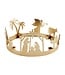 Gold Advent Wreath