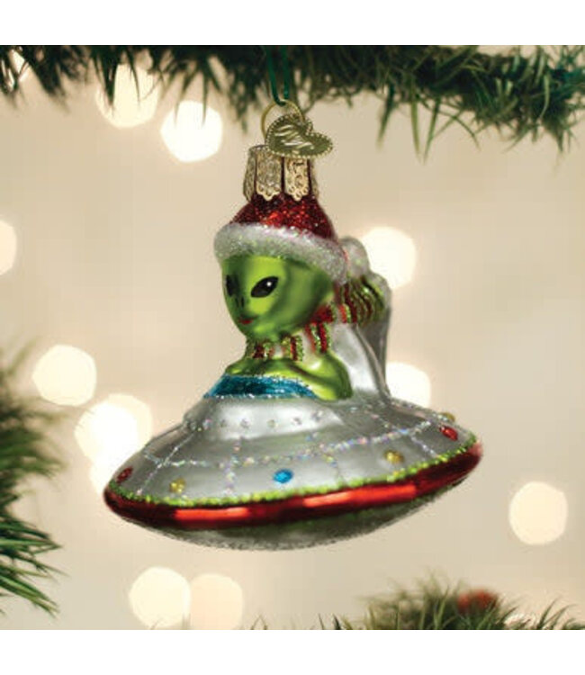 OLD WORLD CHRISTMAS Christmas Ufo Ornament
