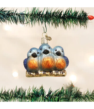 OLD WORLD CHRISTMAS Feathered Friends Ornament