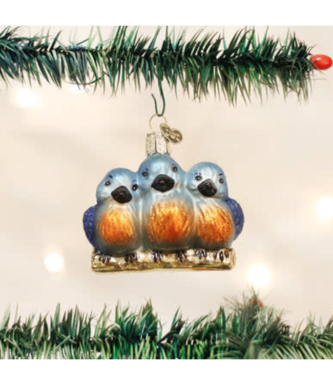 OLD WORLD CHRISTMAS Feathered Friends Ornament