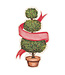 HESTER & COOK Holiday Topiary Table Accent