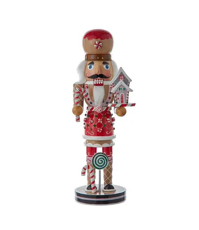 12" Gingerbread Nutcracker