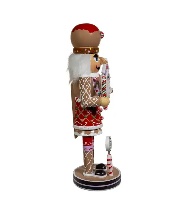 12" Gingerbread Nutcracker