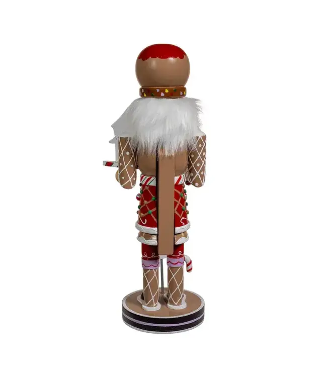12" Gingerbread Nutcracker
