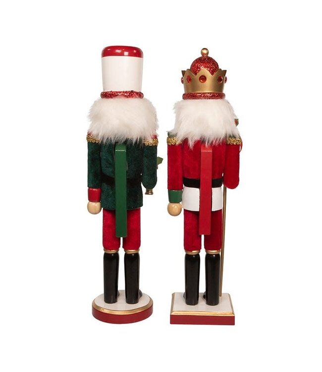 15" Holly and Berries Nutcracker