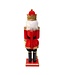 15" Red & Green King Nutcracker