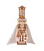 18.5" Hollywood Gold Gem King Nutcracker