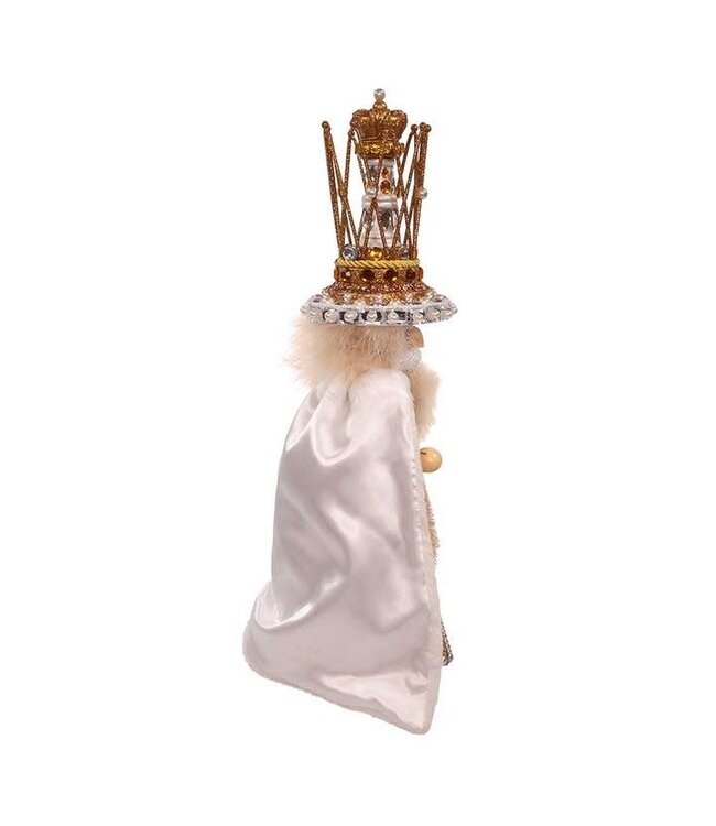 18.5" Hollywood Gold Gem King Nutcracker
