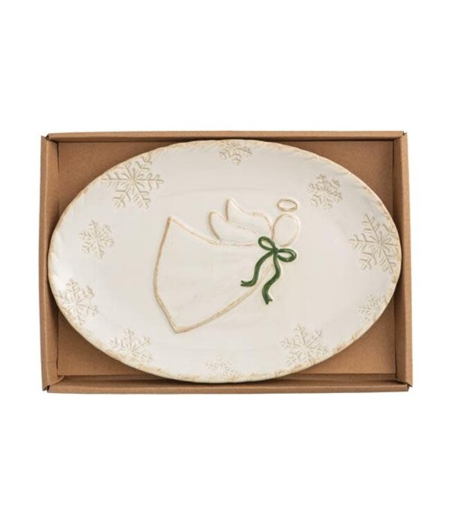 Angel Sentiment Plate