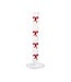 Christmas Glass Icon Candlesticks