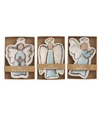 Farm Christmas Angel Tidbit Dish