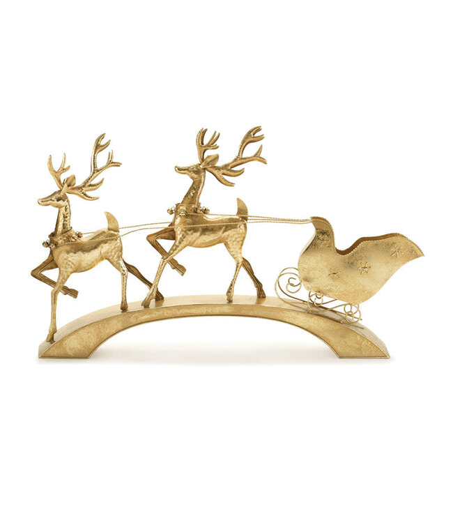 Deer with Sleigh
