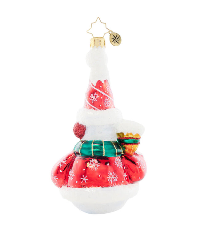 CHRISTOPHER RADKO Swept Up Snowman