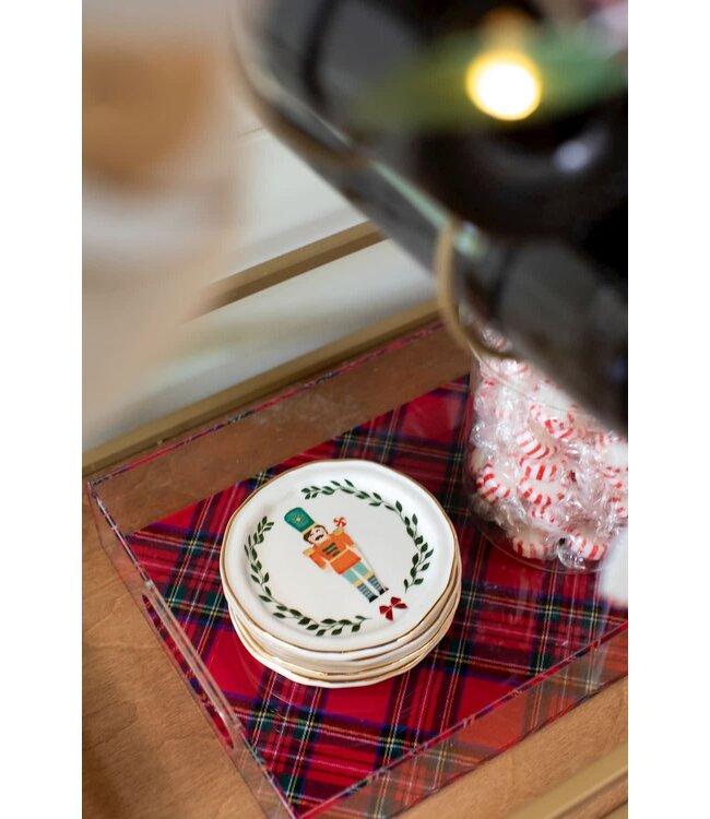 Nutcracker Tidbit Plate