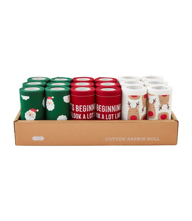 Christmas Napkin Rolls