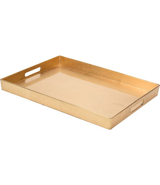 Tray 48x35cm Gold