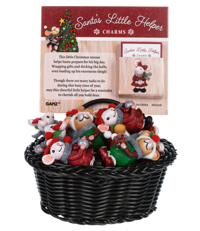 Santa's Little Helper Charm