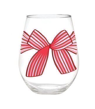 Jumbo Wine Glass - Bow