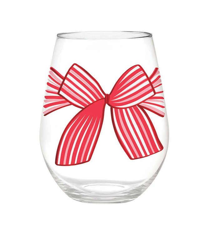 Jumbo Wine Glass - Bow