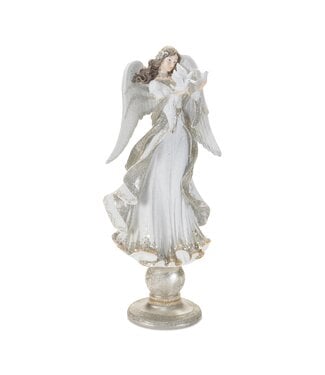 20"H Angel with Dove