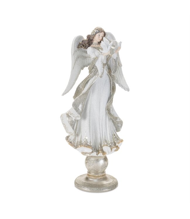 20"H Angel with Dove