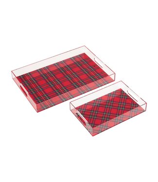 Tartan Acrylic Tray