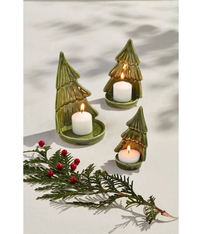 Christmas Tree Votive Set